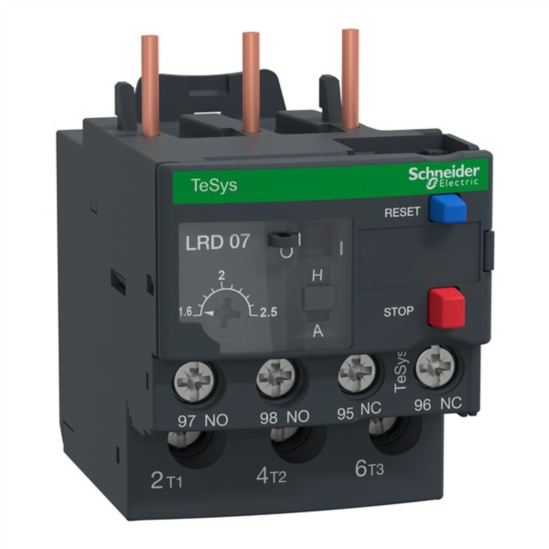 Schneider Thermal Overload Relay 1.6 To 2.5A Lugtm