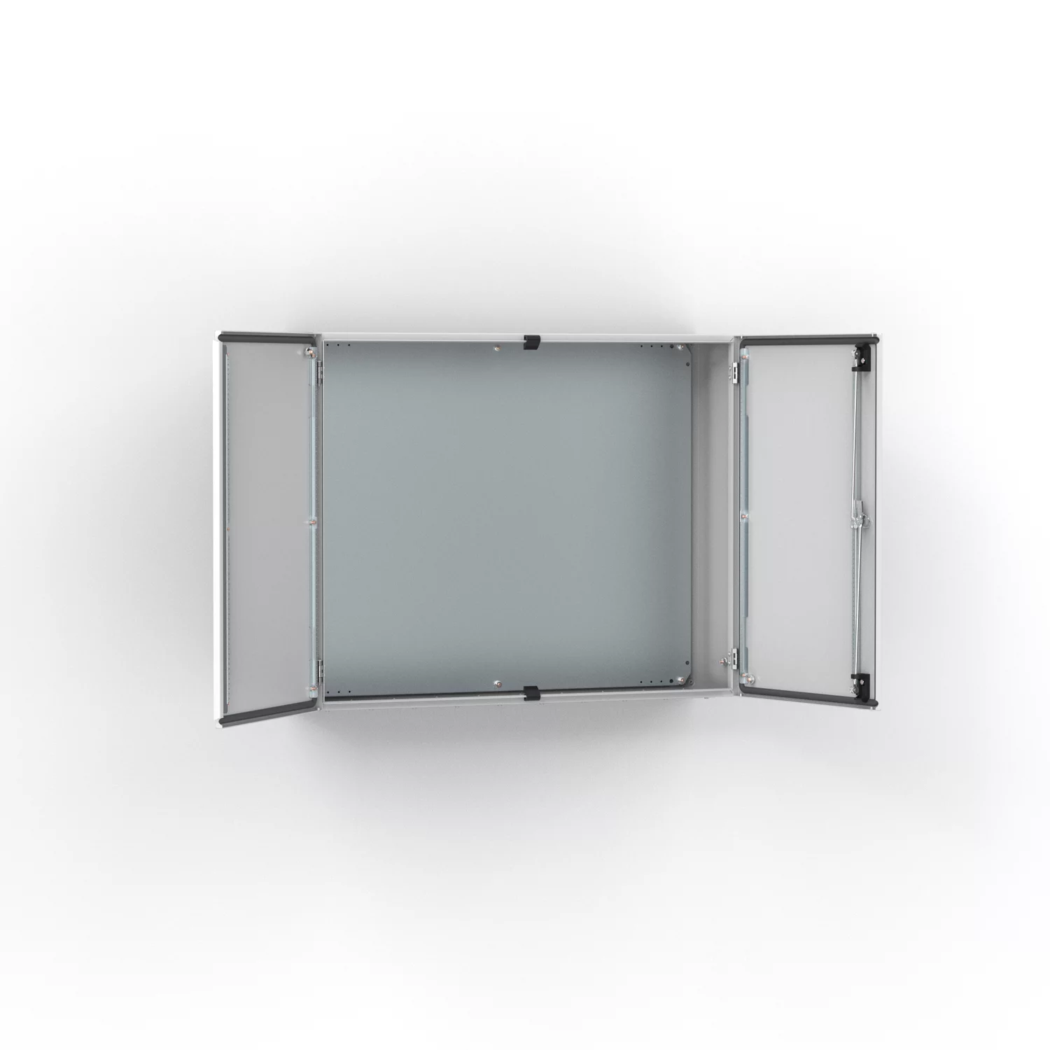 Eldon MAD0801230R5 Mild Steel Wall Mounted Enclosure RAL7035 Double Door 800x1199x300 IP55