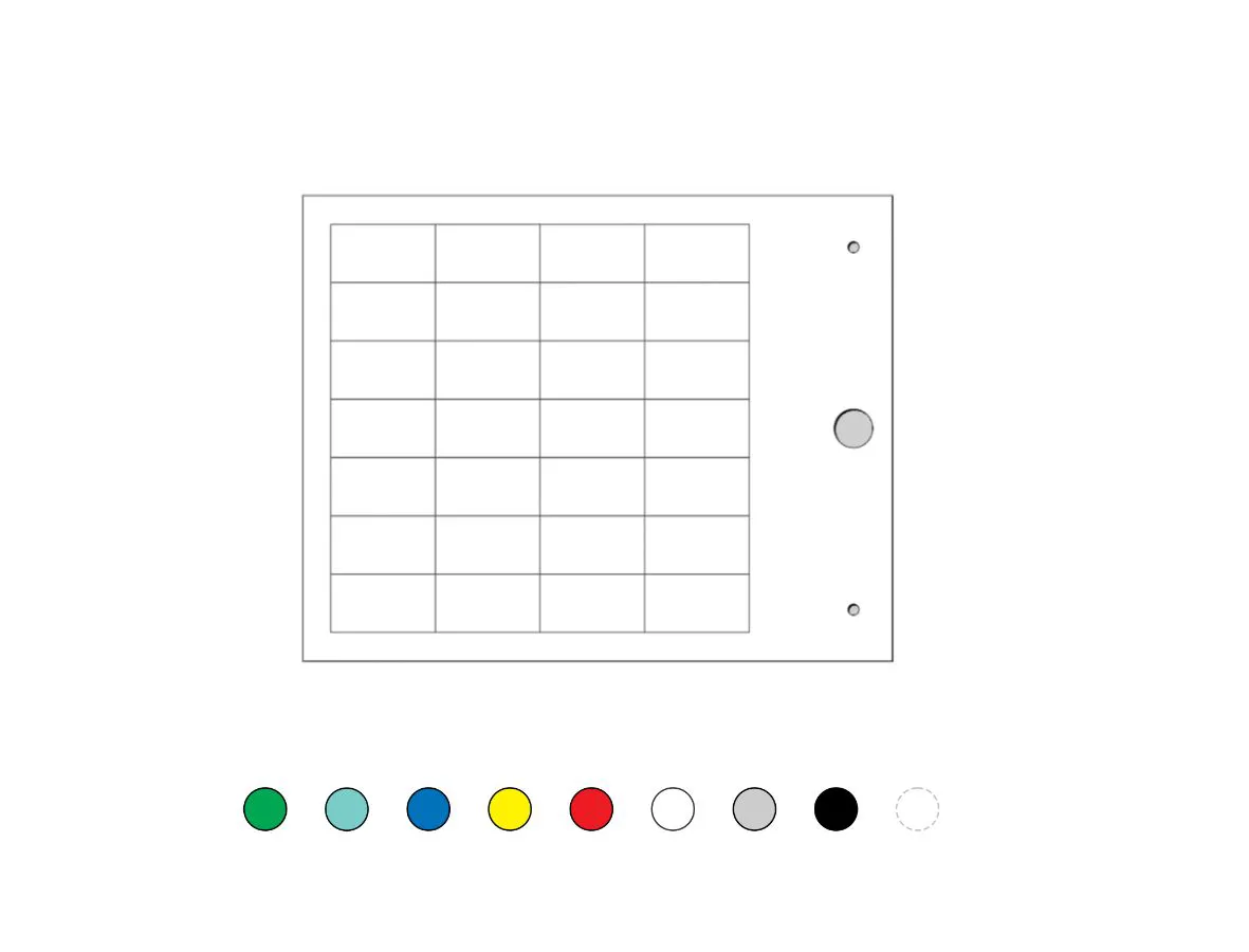 Cembre MG-TAP 47093 4111310 LEGEND MG-TAP 47093 (15X67 WHITE)
