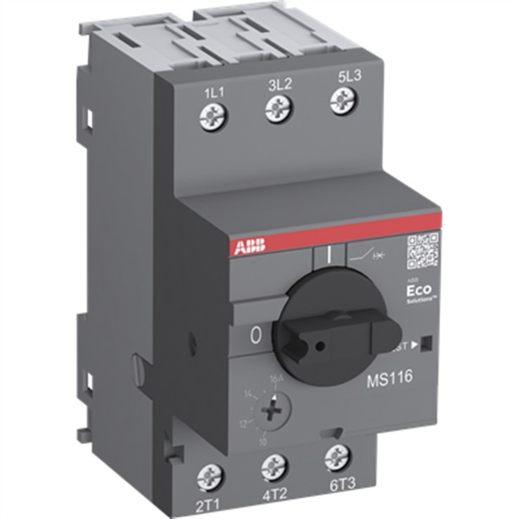 ABB MS116-4 Manual Motor Starter / Motor Circuit Breaker (2.5-4A)