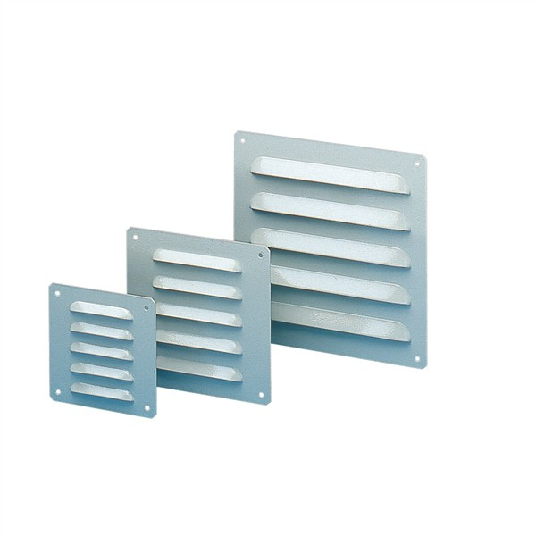 Schneider NSYCAG104X95LM Metal outlet grille cut-out 104x80mm ext dim 120x120mm IP23
