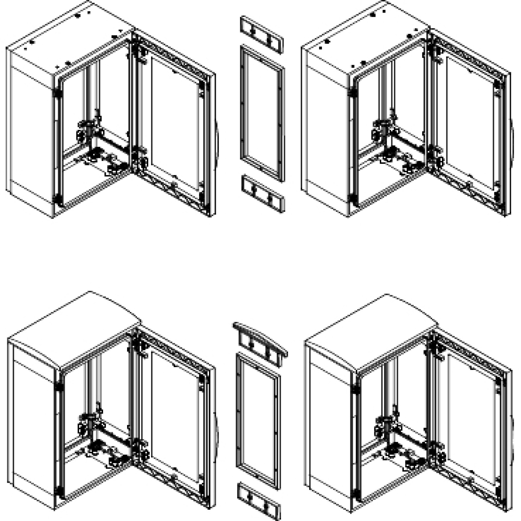 Schneider Horizontal Coupling Kit Pla15x4G