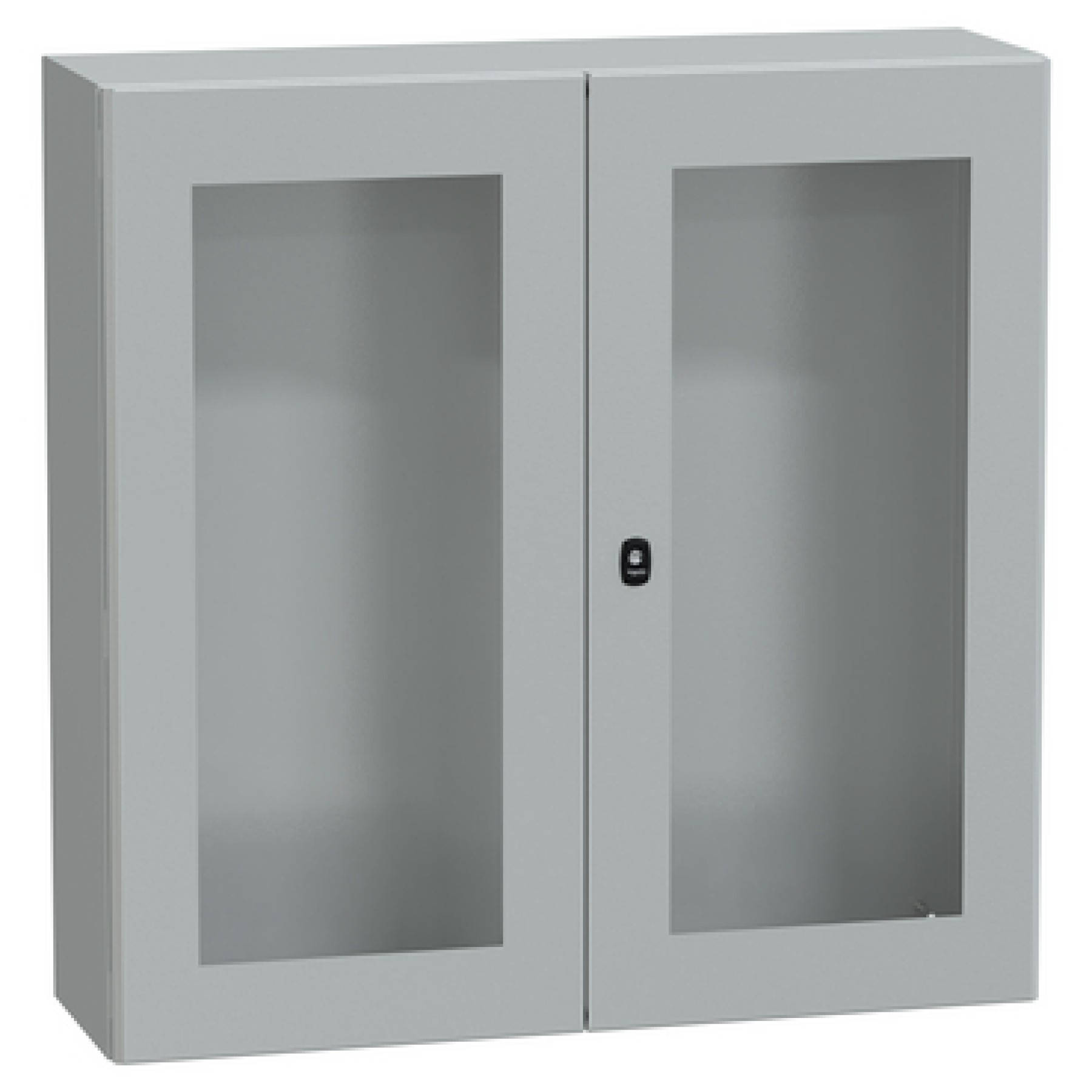Schneider NSYS3D101030DT Double Door Mild Steel Glazed Enclosure RAL7035 H1000xW1000xD300 IP66