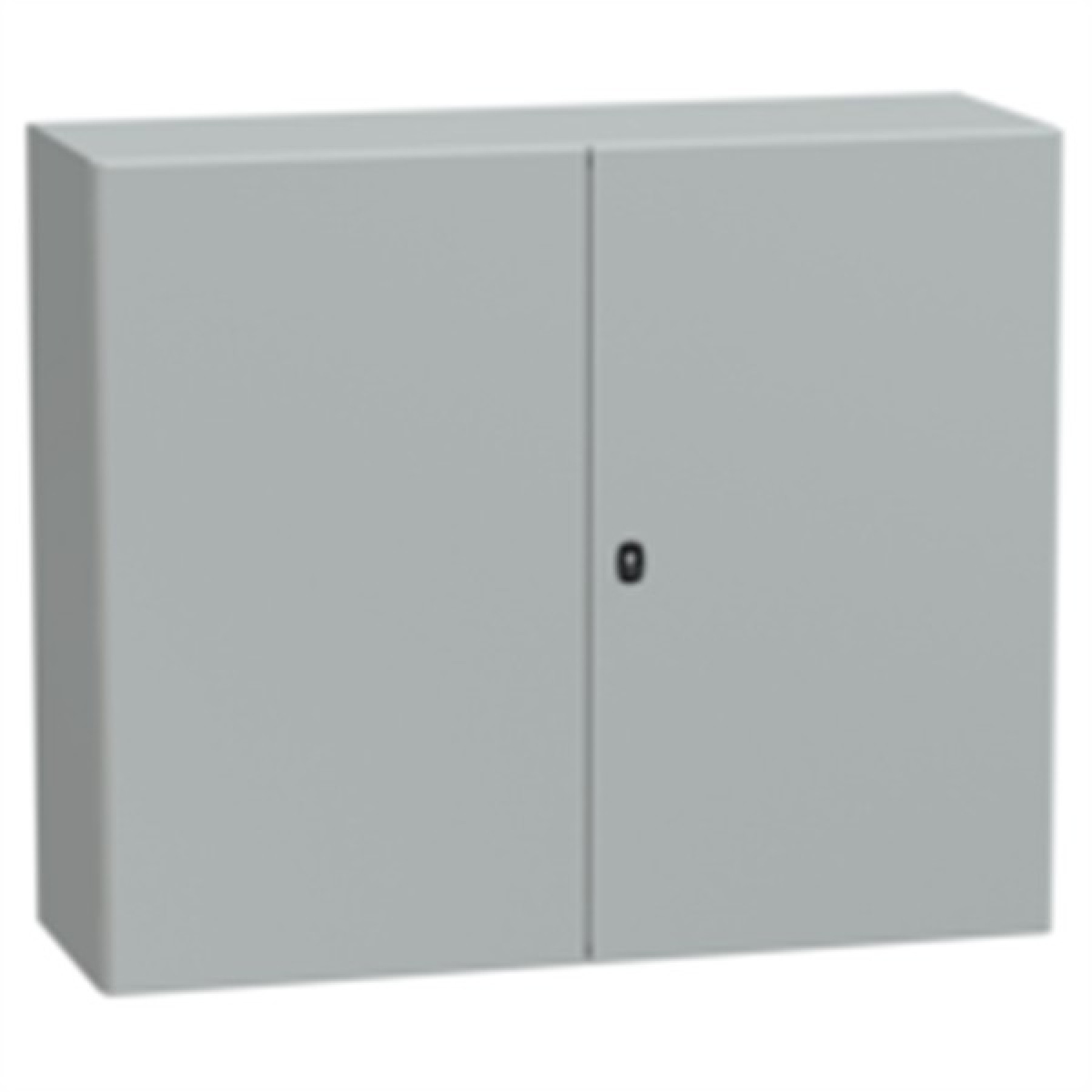 Schneider NSYS3D101240DP Mild Steel Wall Mounted Enclosure RAL7035 IP55 1000x1200x400 Double Door