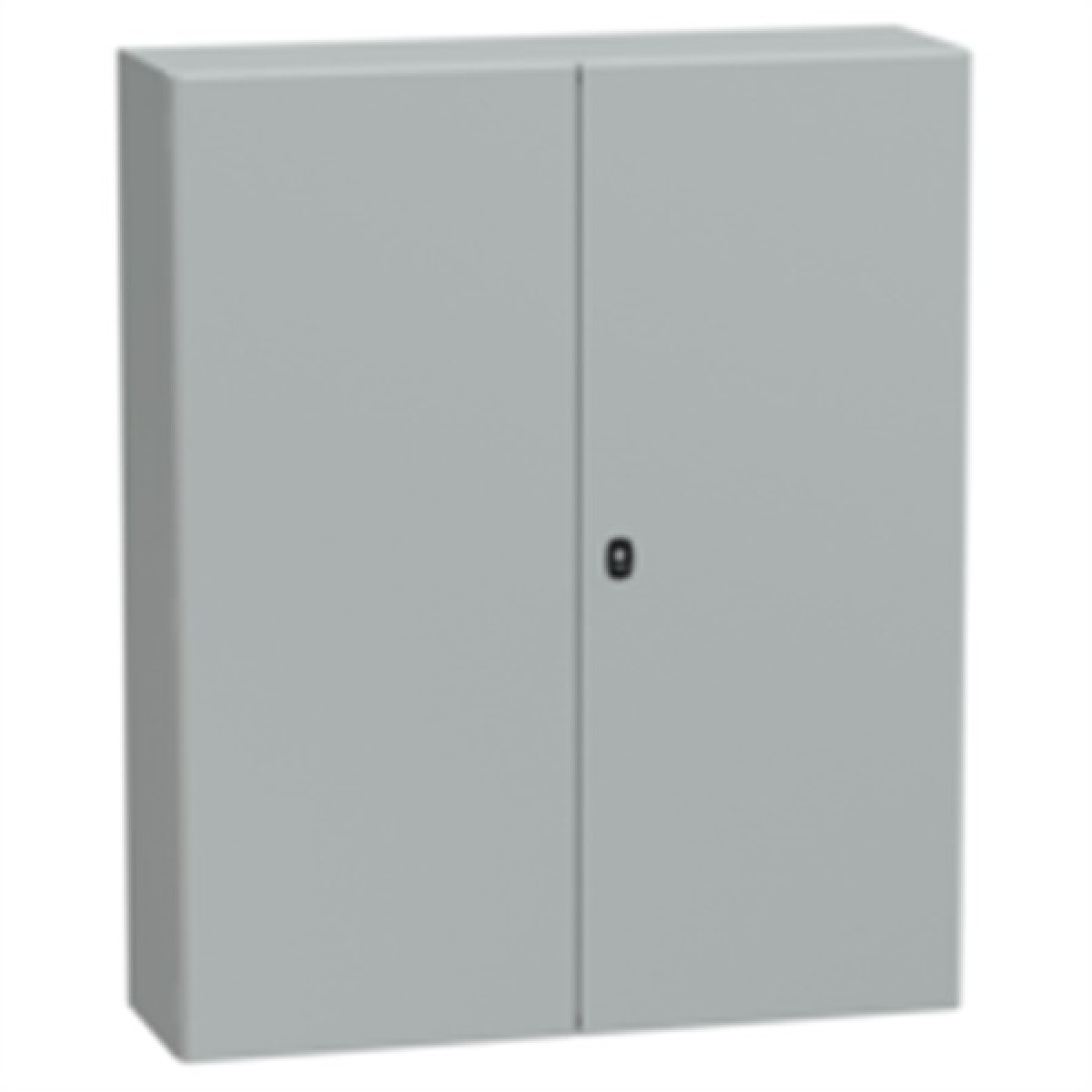 Schneider NSYS3D121030DP Mild Steel Wall Mounted Enclosure RAL7035 IP55 1200x1000x300 Double Door