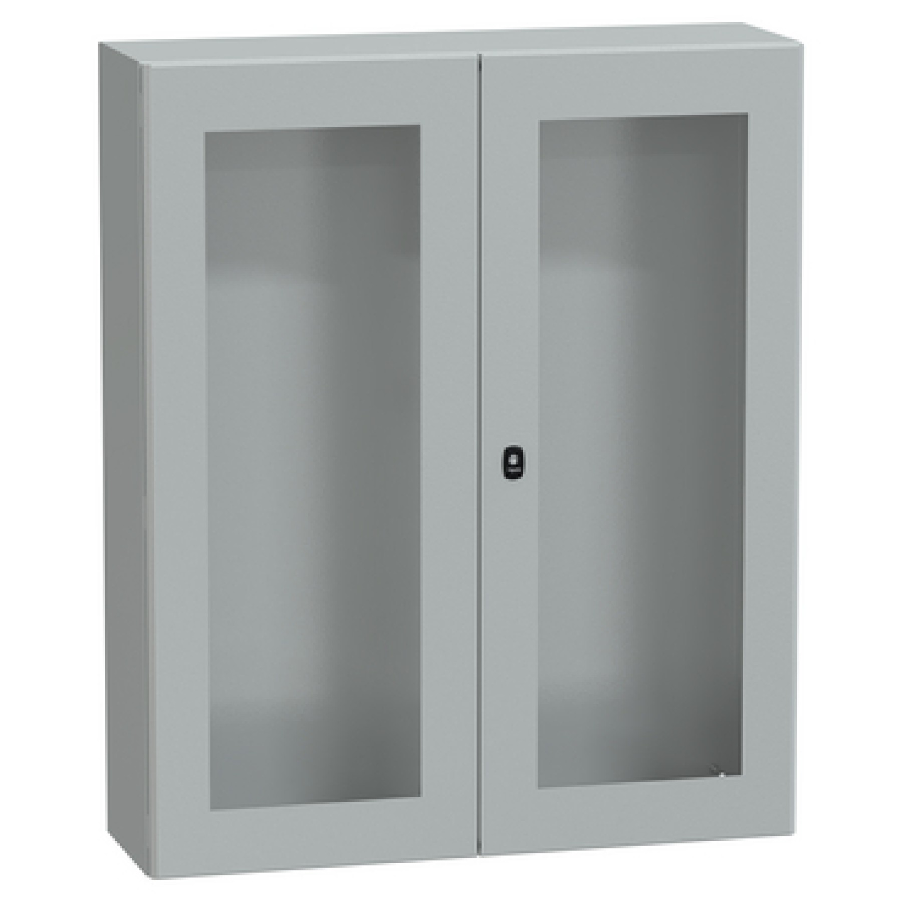 Schneider NSYS3D121030DT Double Door Mild Steel Glazed Enclosure RAL7035 H1200xW1000xD300 IP66