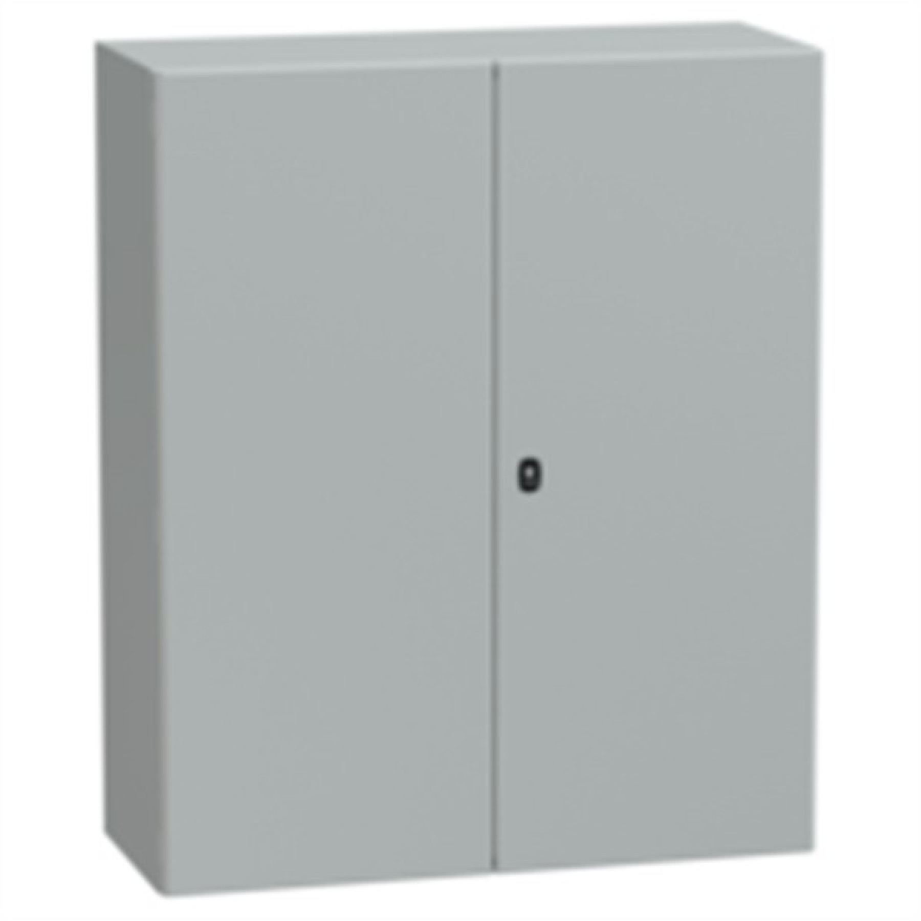 Schneider NSYS3D121040DP Mild Steel Wall Mounted Enclosure RAL7035 IP55 1200x1000x400 Double Door