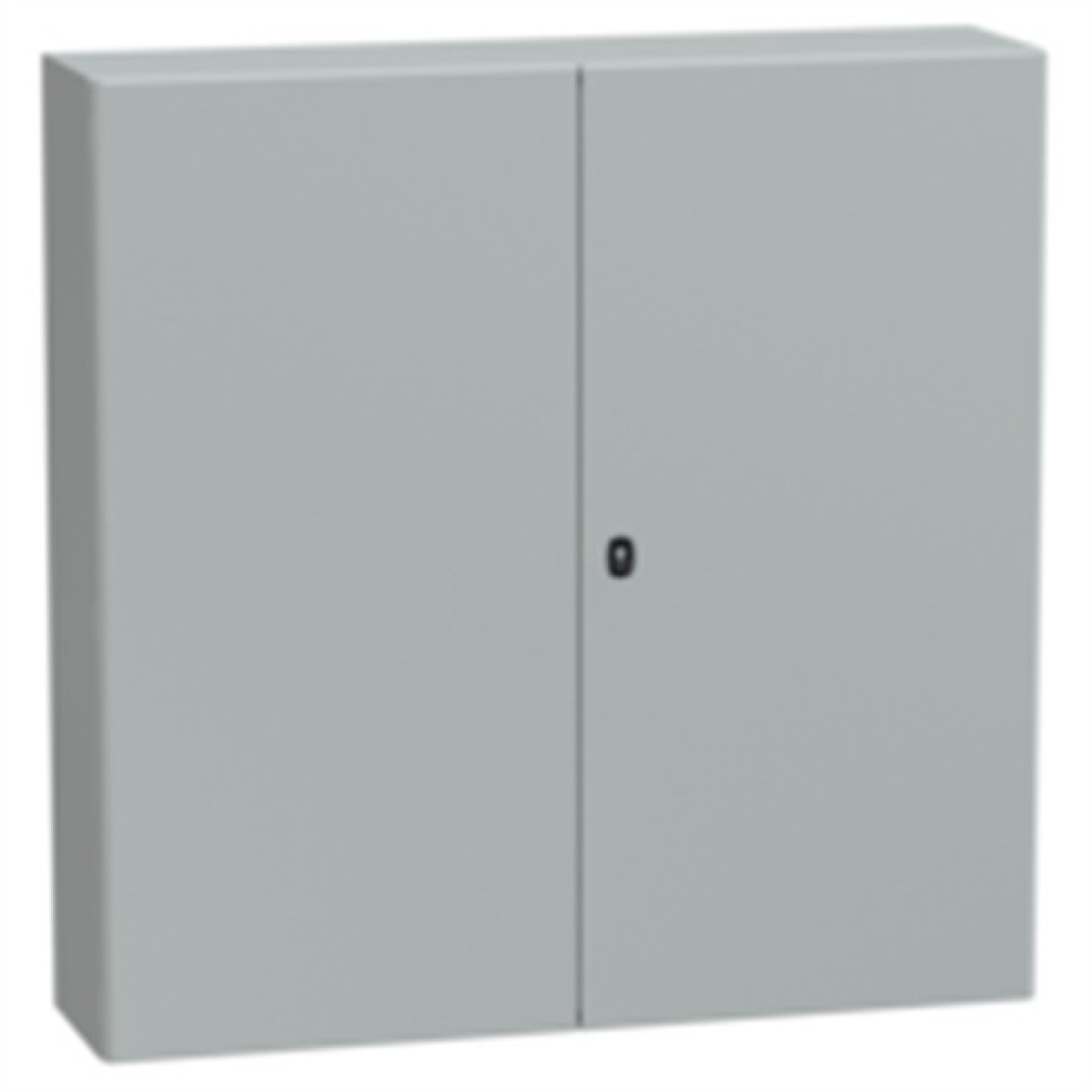 Schneider NSYS3D121230DP Mild Steel Wall Mounted Enclosure RAL7035 IP55 1200x1200x300 Double Door