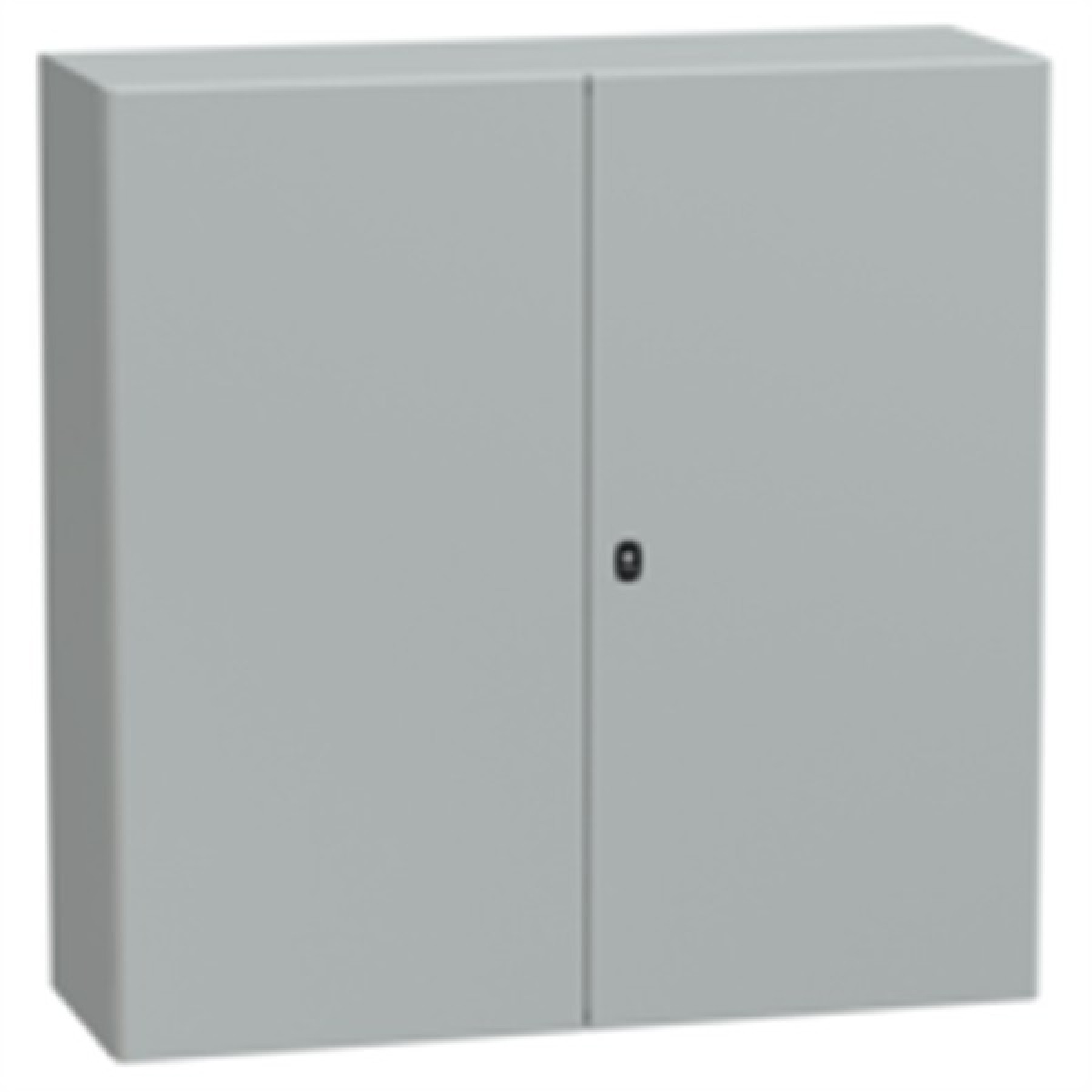 Schneider NSYS3D121240DP Mild Steel Wall Mounted Enclosure RAL7035 IP55 1200x1200x400 Double Door