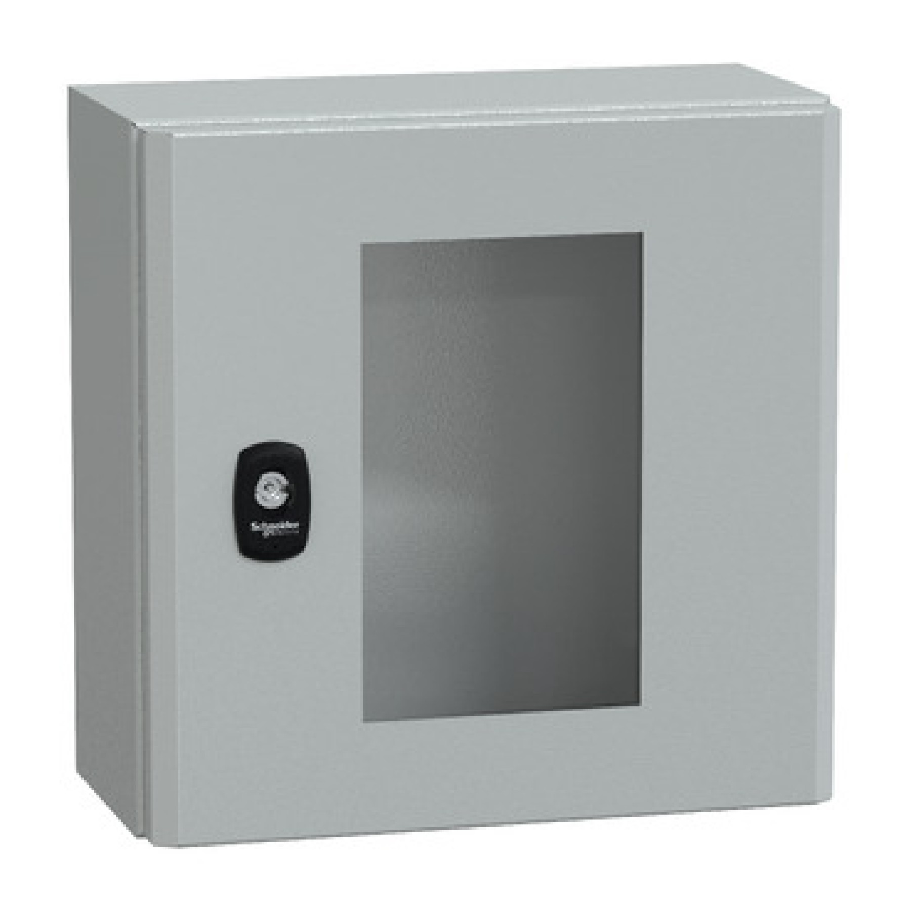 Schneider NSYS3D3315T Mild Steel Glazed Enclosure RAL7035 H300xW300xD150 IP66