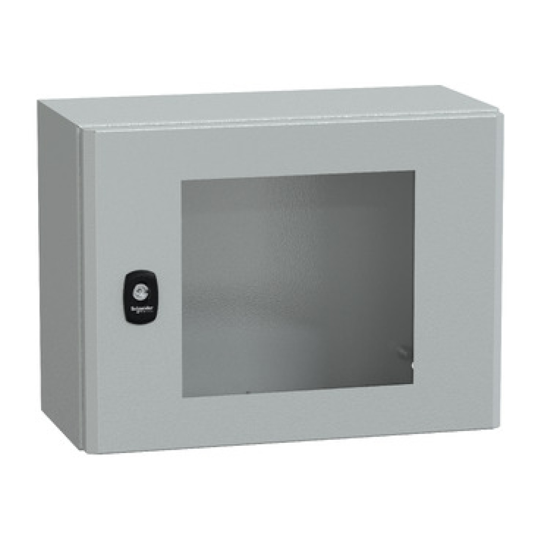 Schneider NSYS3D3420T Mild Steel Glazed Enclosure RAL7035 H300xW400xD200 IP66