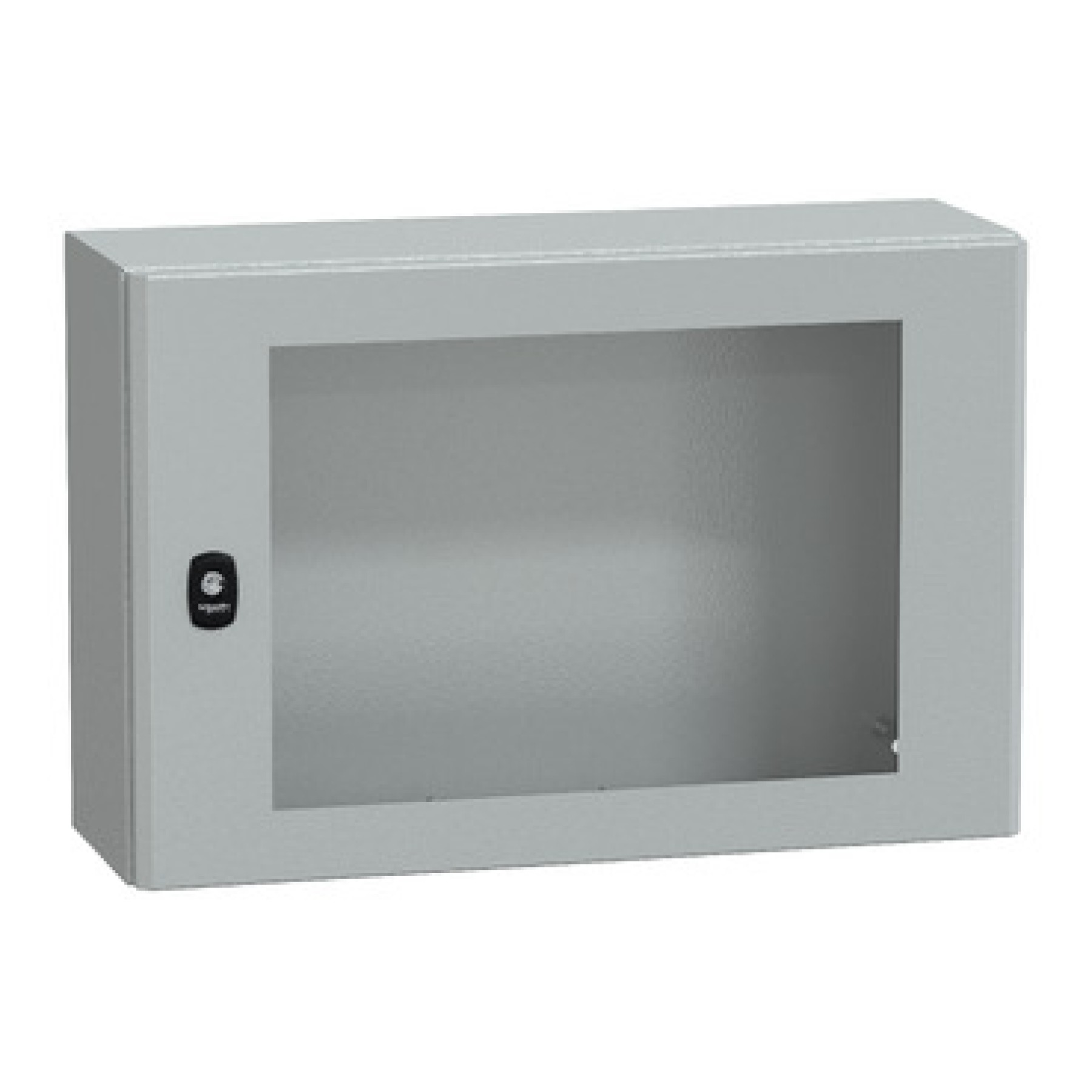 Schneider NSYS3D4620T Mild Steel Glazed Enclosure RAL7035 H400xW600xD200 IP66