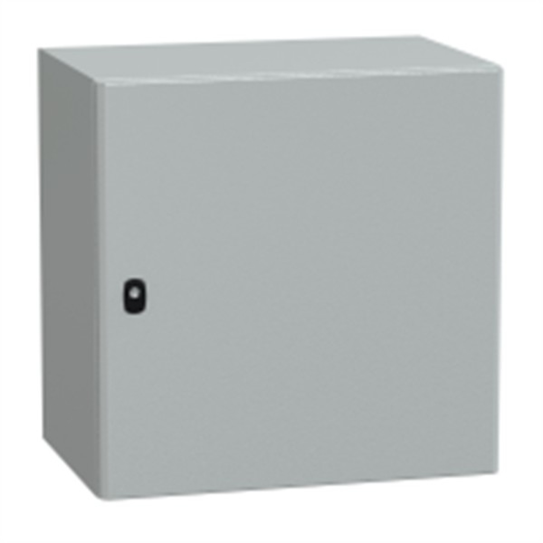 Schneider NSYS3D6640P Mild Steel Wall Mounted Enclosure RAL7035 IP66 600x600x400