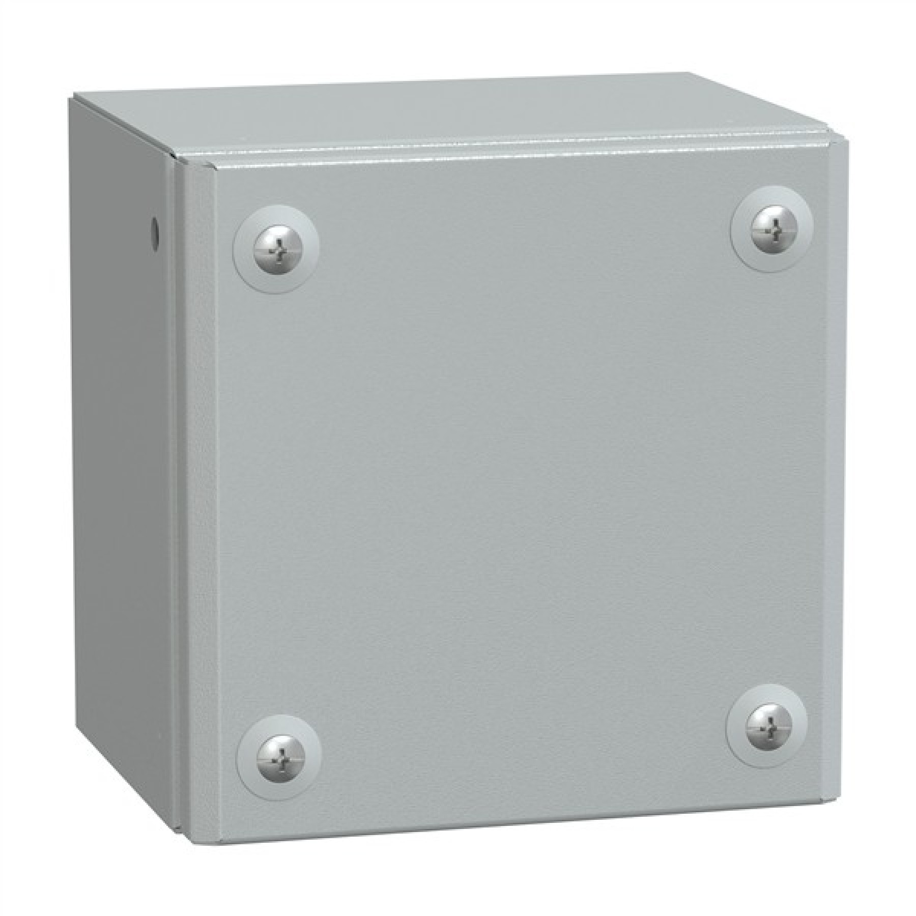 Schneider NSYSBM151512 Mild Steel Terminal box Plain door RAL7035 150x150x120 IP66