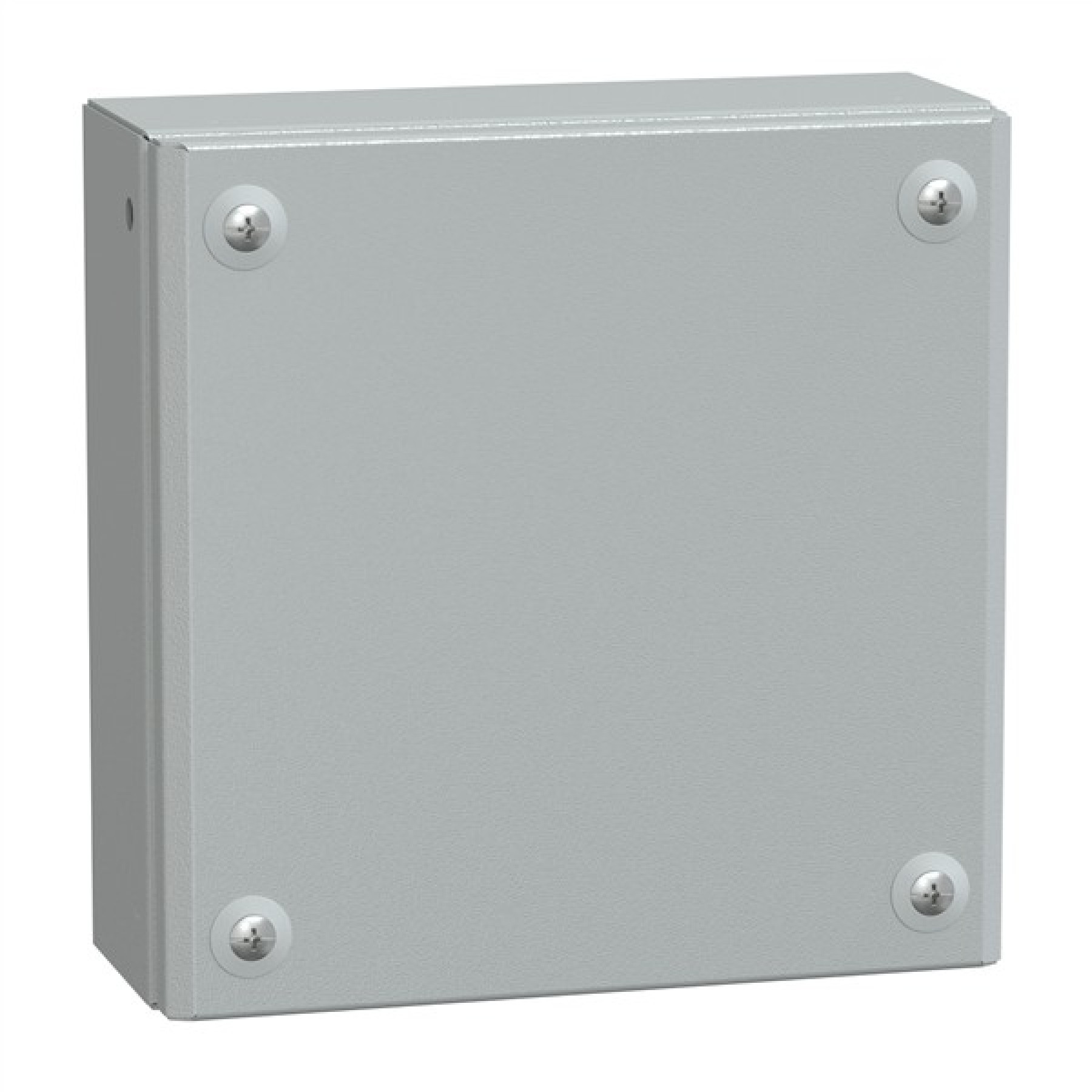 Schneider NSYSBM20208 Mild Steel Terminal box Plain door RAL7035 200x200x80 IP66