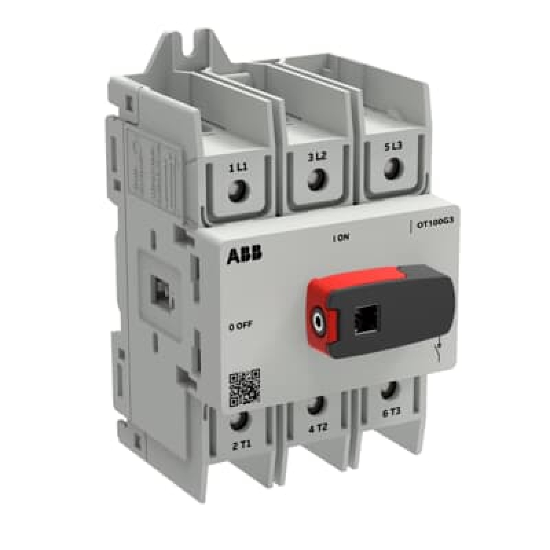 ABB OT100G3-8BS 3 Pole Isolator 100A Base Mounted
