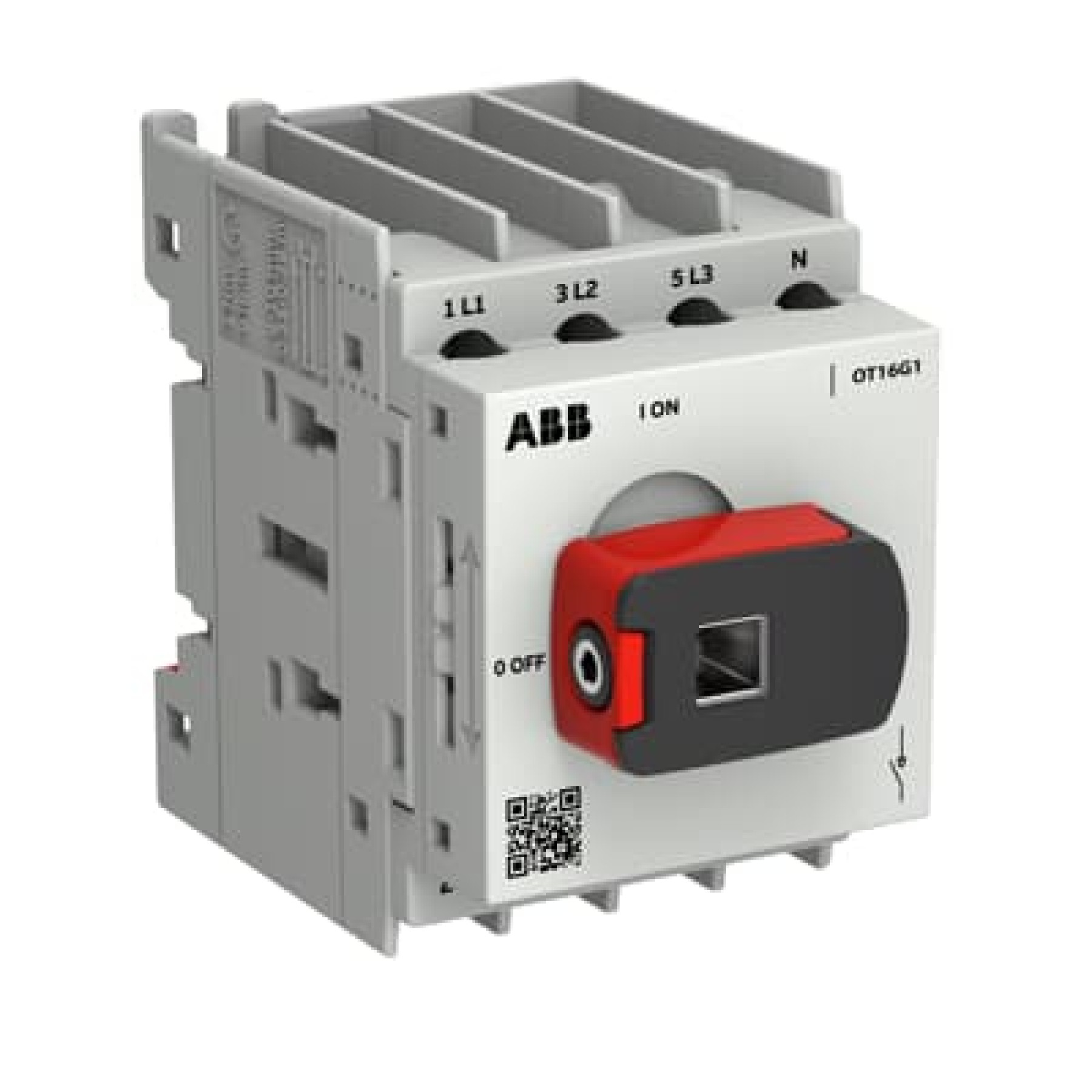 ABB OT16G1-4MSN2 4 Pole Isolator 16A Base Mounted