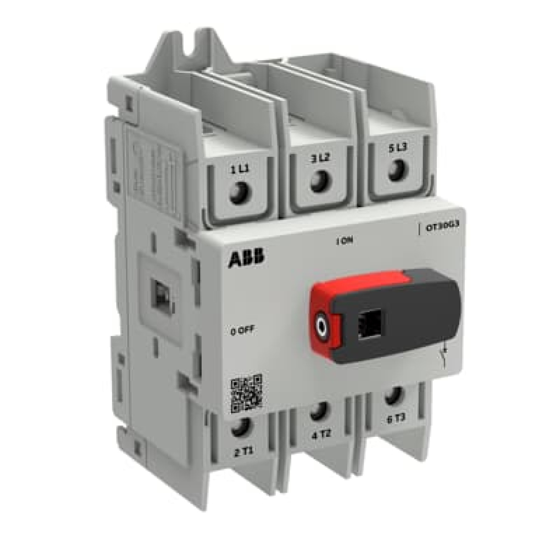 ABB OT30G3-6BS 3 Pole Isolator 30A Base Mounted
