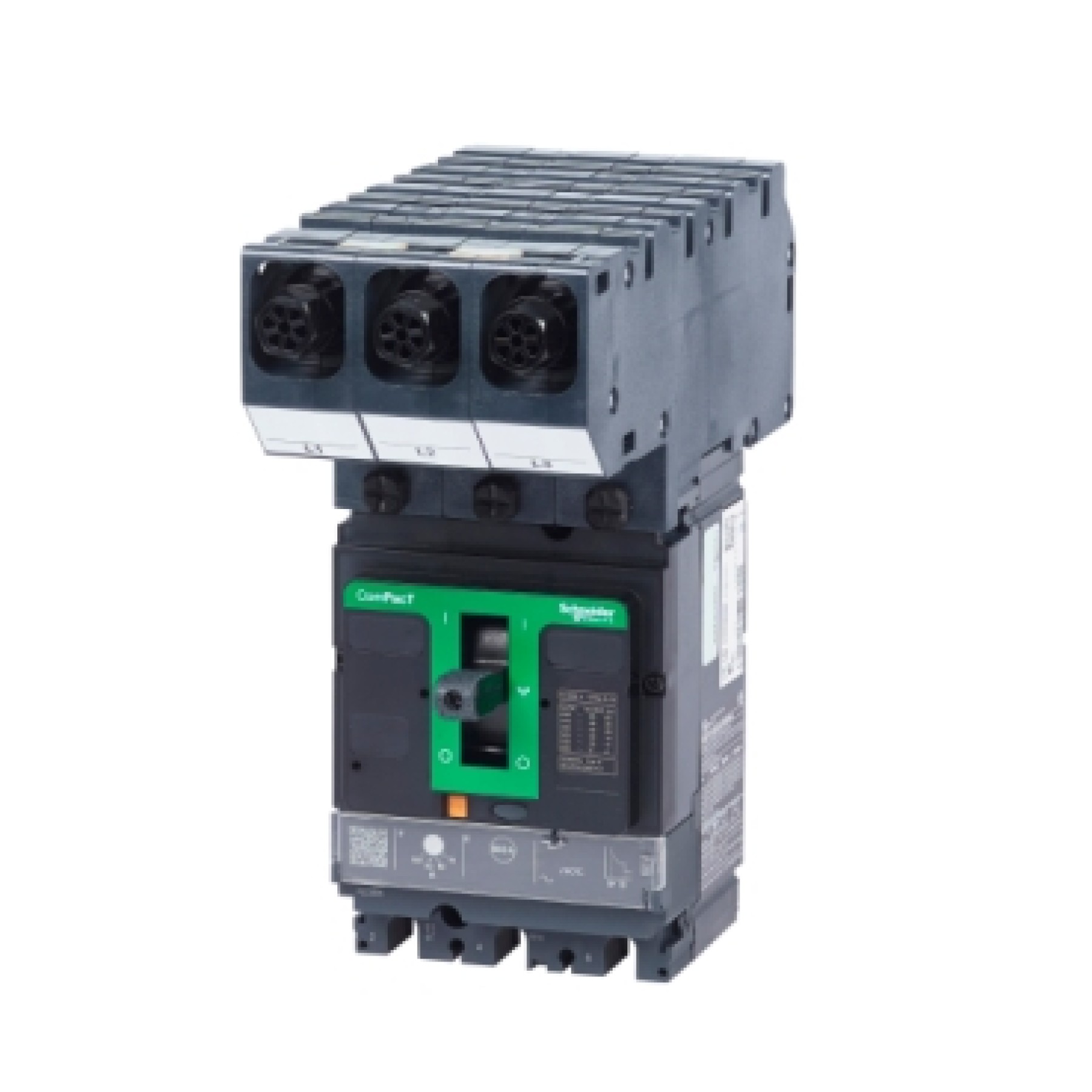 Schneider PP41003X PowerPacT 4 Molded Case Circuit Breaker 3P 36kA TMD 100A