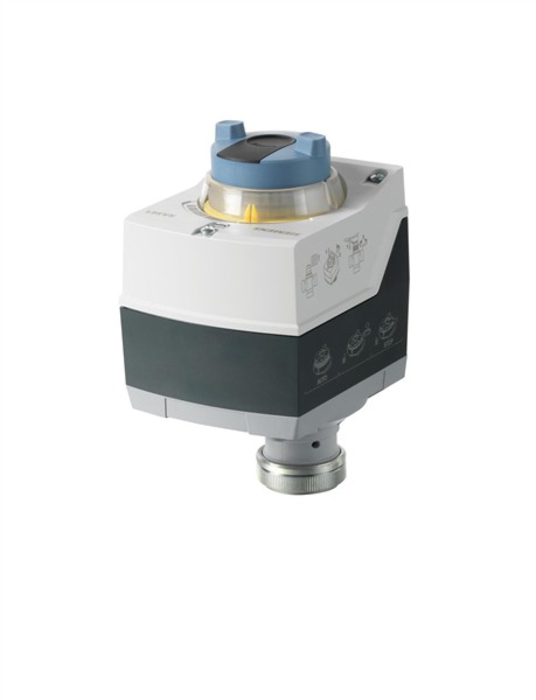 Siemens SAS81.00 3 Position Electro Motoric Valve Actuator Non Spring Return - 5.5mm Stroke 120 Seconds 400N AC DC 24V