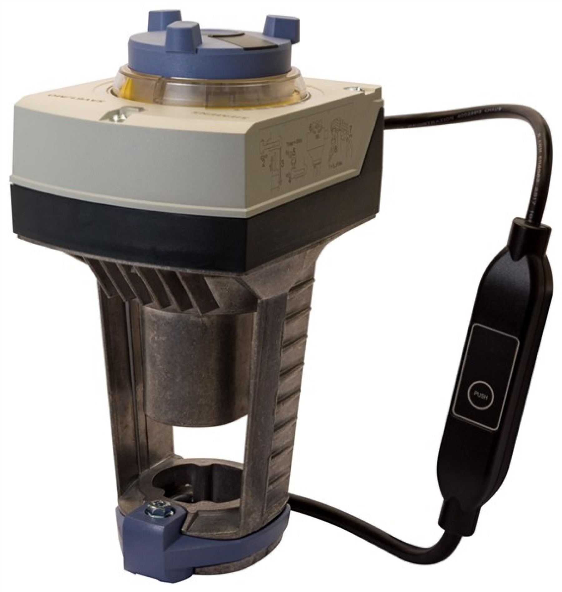 Siemens SAV61P00 Electro Motoric Valve Actuator Non Spring Return 40Mm Stroke 120 Seconds 1100N Suitable For Vpf43 53 Valves Ac Dc 24V Dc 0...10V 4 20Ma