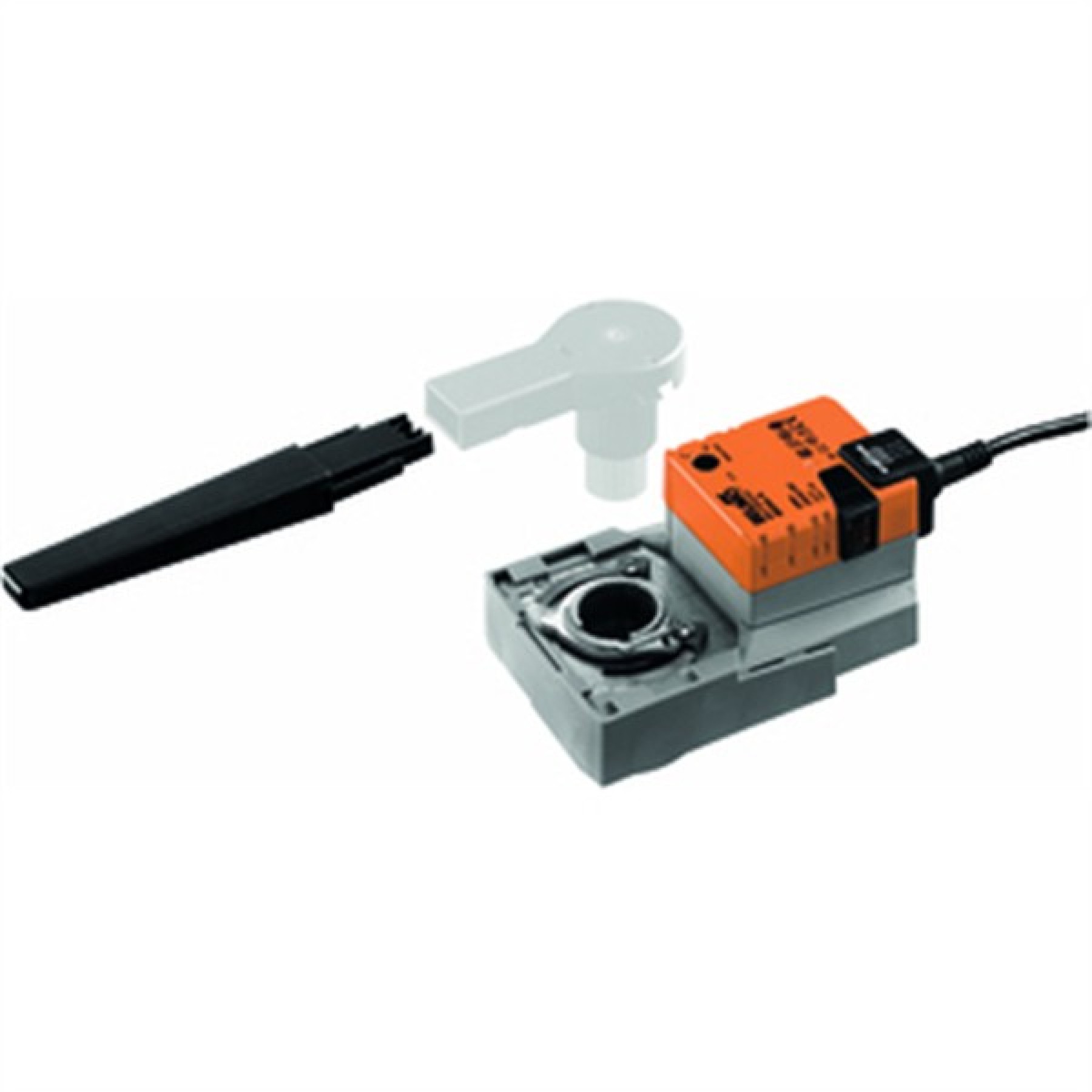 Belimo SR24A-R Rotary actuator (RetroFIT+) 20NM AC DC 24V Open close 3-point 90S IP54 F03 F04 F05. A form-fit adapter is required for installation and must be ordered separately.