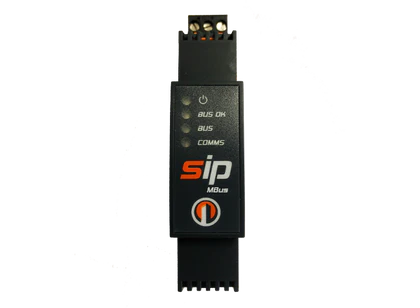 Synapsys SIPslice M-Bus converter for up to 120 unit loads to be used with a third party master device