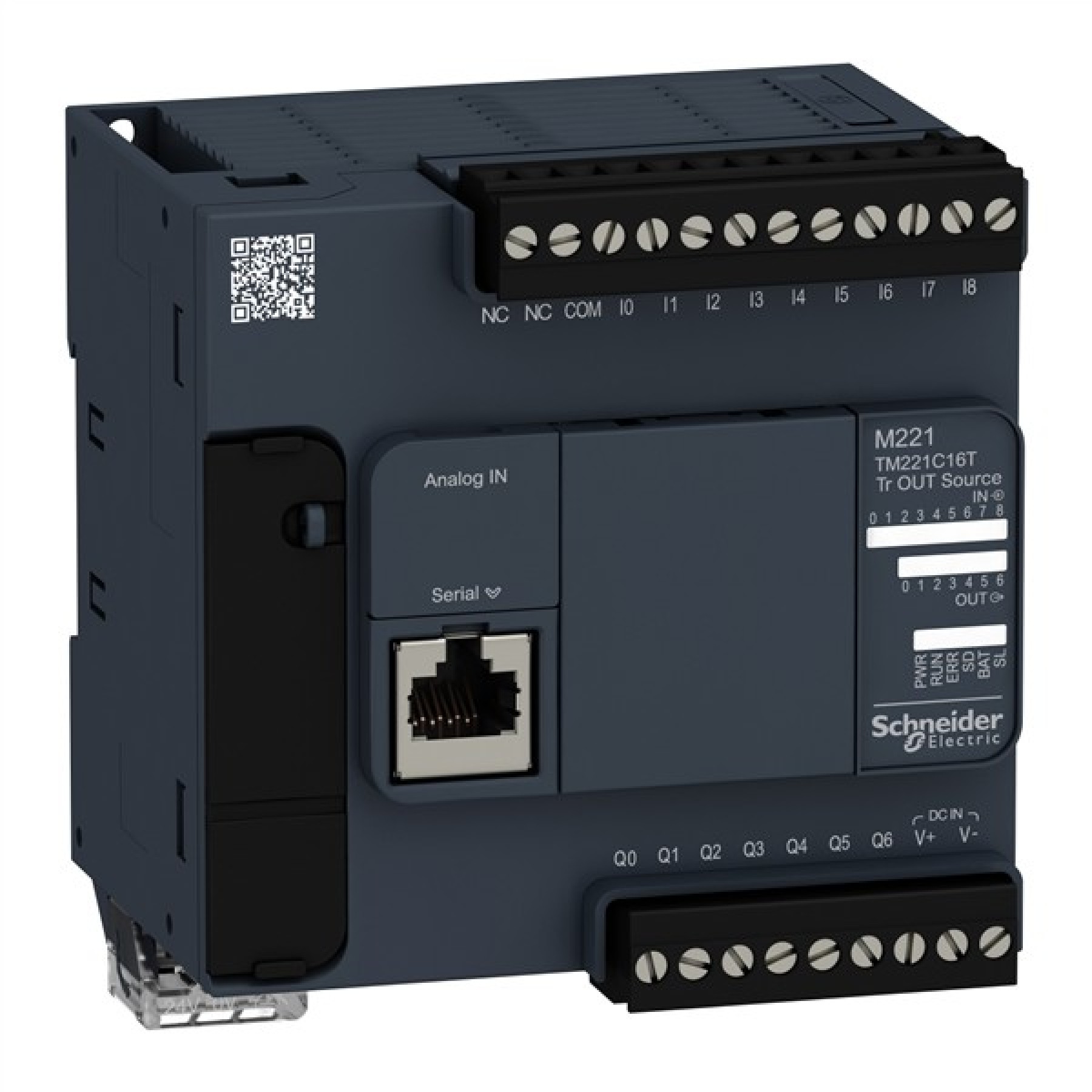Schneider TM221C16T Logic Controller M221-16 input/Output PNP