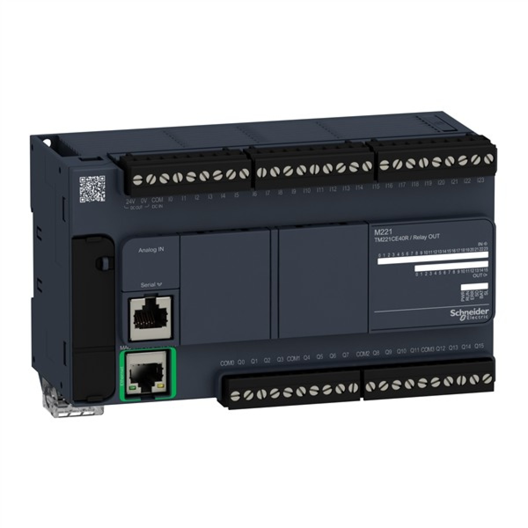 Schneider TM221CE40R Logic Controller M221-40 input/Output Relay Ethernet