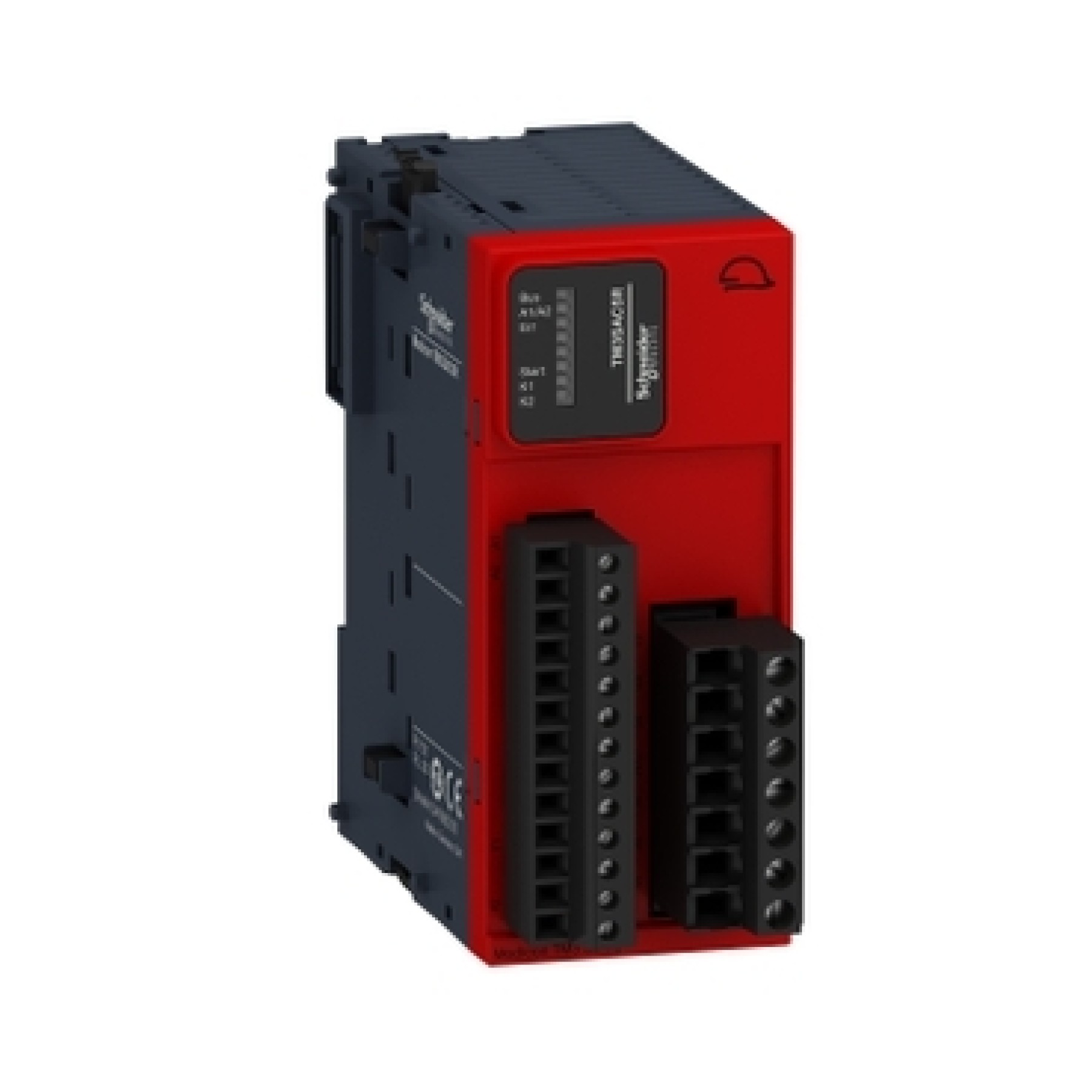 Schneider TM3SAC5R Modicon Tm3 Safety Module - 1 FunctI/On Cat 3 Pl D/Sil Cl2 (Screw) 24Vdc