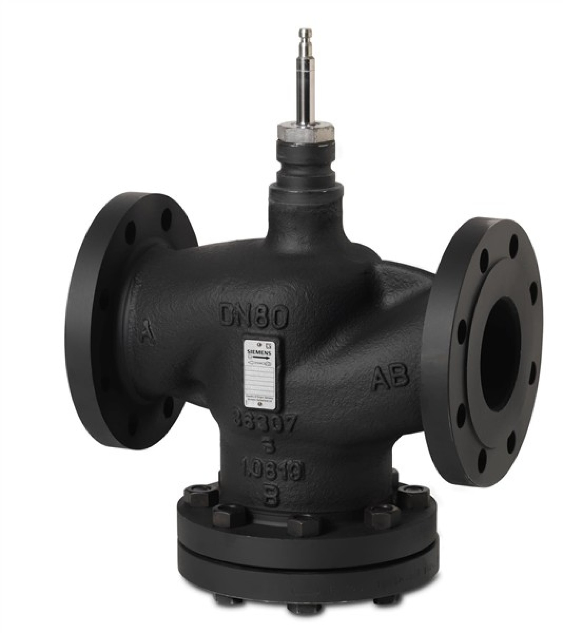 Siemens VVF63.15-3.2 15mm 2 port flanged cast steel Globe Valve PN40 kvs 3.2