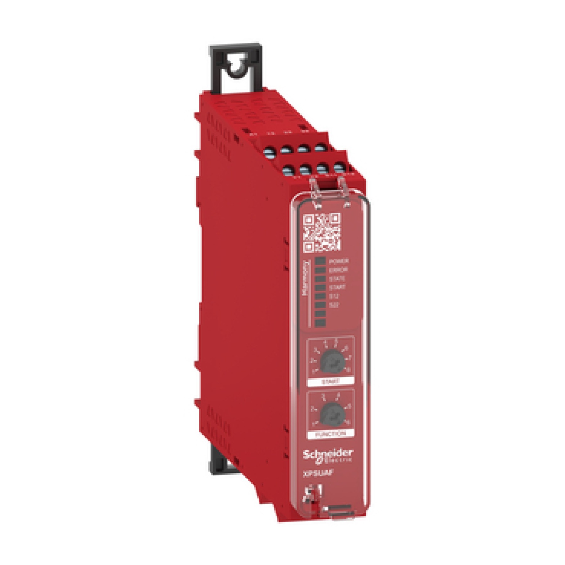 Schneider XPSUAF13AP Preventa module Cat.4 potential free NC/NC NO/NC & PNP/PNP 24vac/dc screw