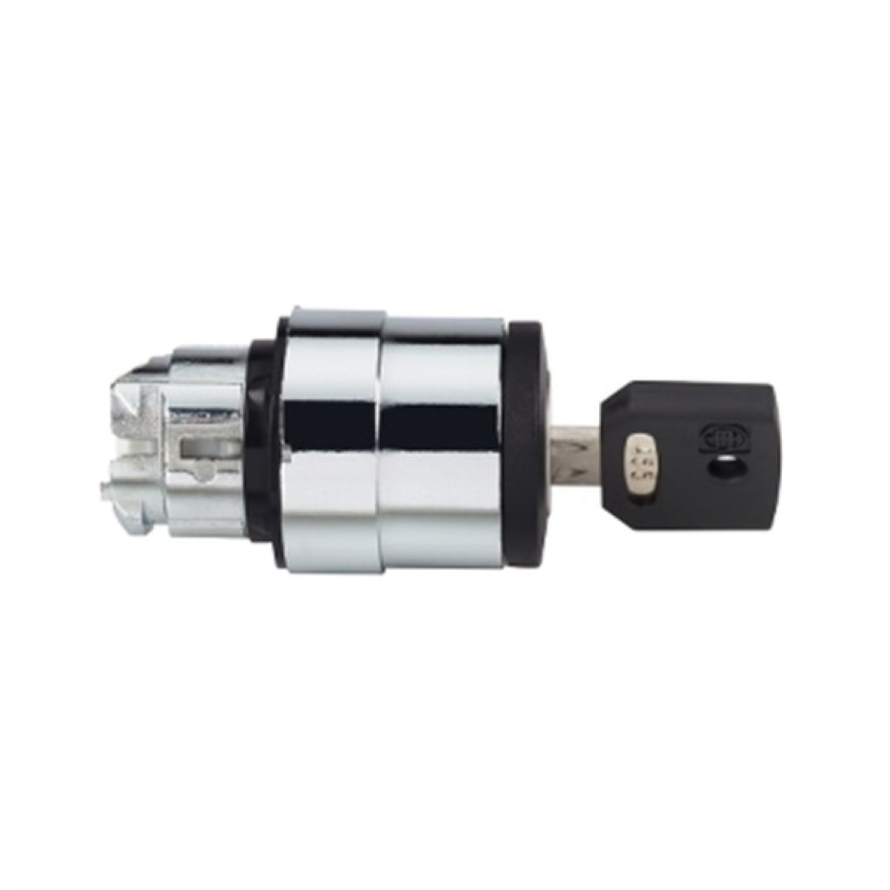 Schneider ZB4BG6 Electric Head for key selector switch Harmony XB4 metal black 22mm key 455 2 positions spring return right to left