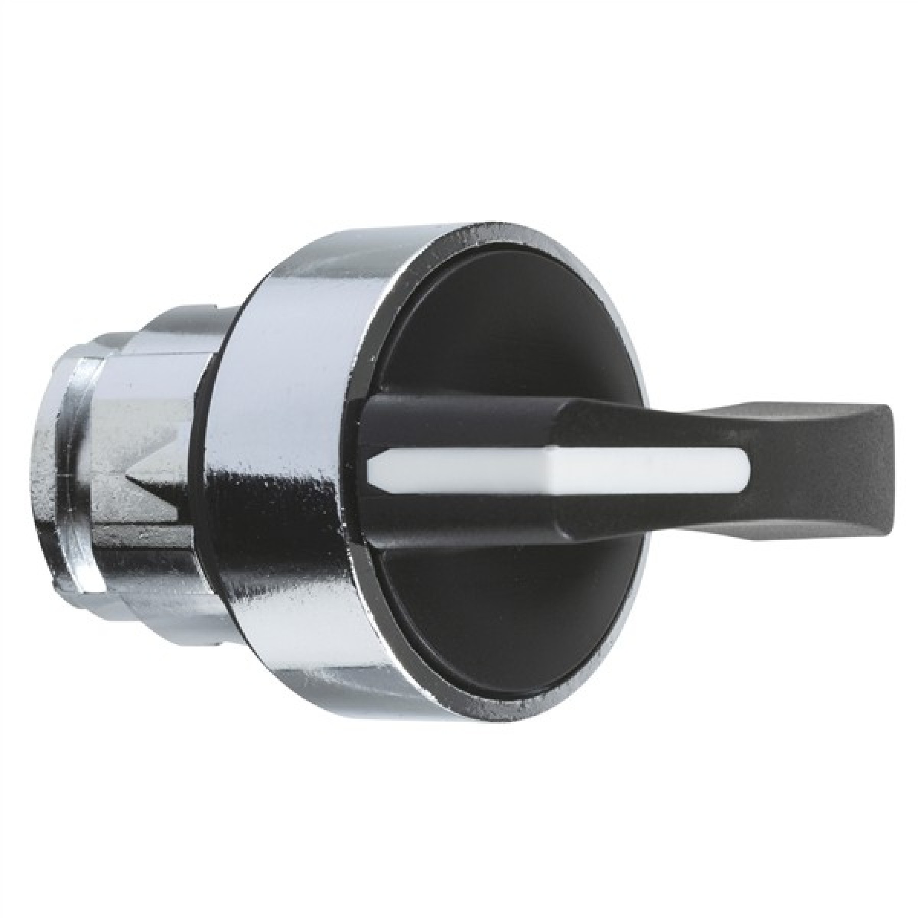 Schneider ZB4BJ5 Electric Head for selector switch Harmony XB4 metal black 22mm long handle 3 positions spring return to center