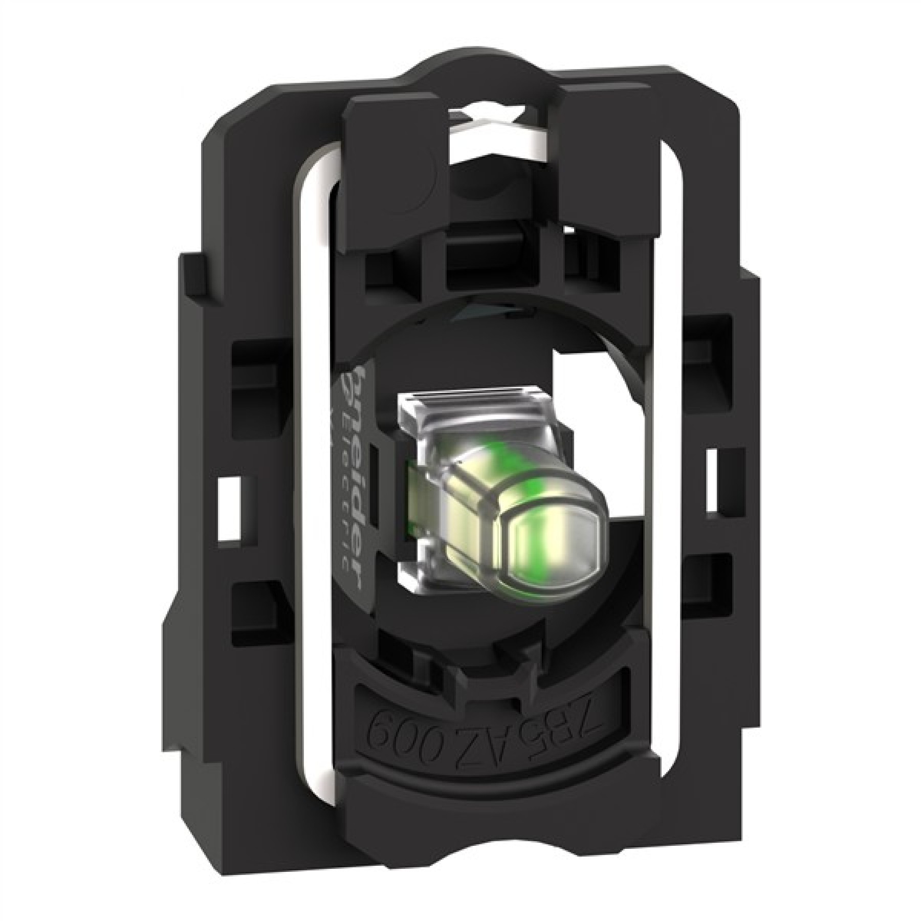 Schneider ZB5AVB1 Electric Complete body light block assembly Harmony XB5 plastic universal LED body fixing collar 24VAC DC
