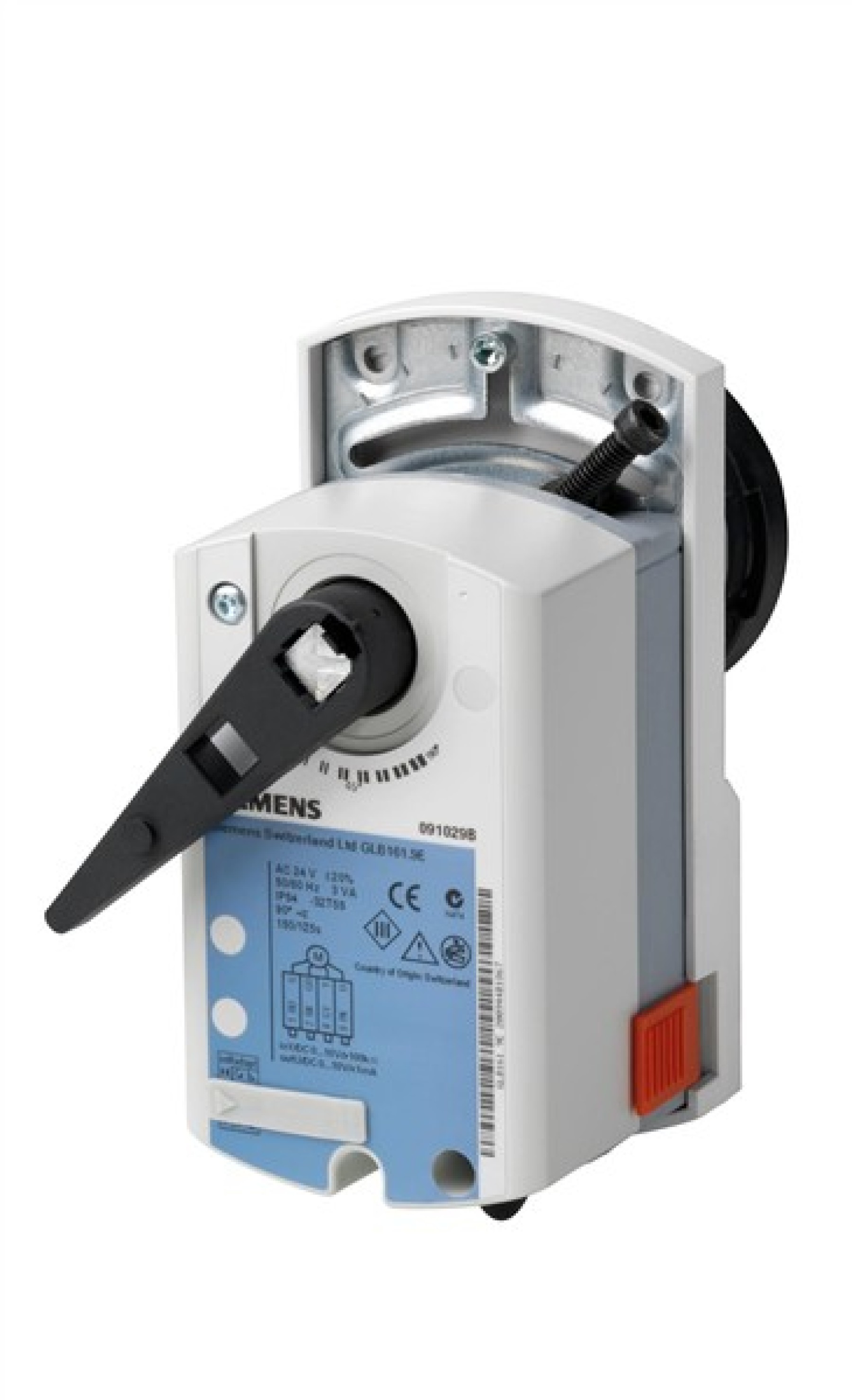 Siemens GLB161.9E 10Nm Modulating Rotary Valve Actuator for Ball Valves Non Spring Return 0-10V Control 24V