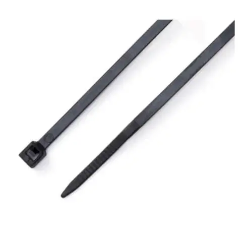 Partex HFC140 BLACK Black Non-Releasable Nylon Cable ties 140mm x 3.6mm