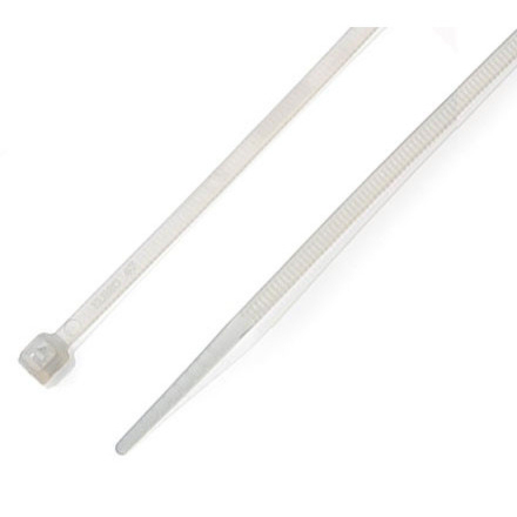 Partex HFC140 NATURAL Natural Non-Releasable Nylon Cable ties 140mm x 3.6mm